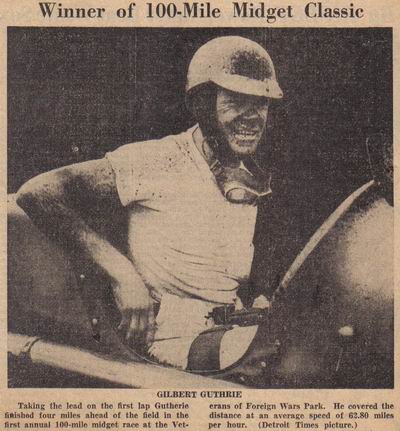 Motor City Speedway - 1930S Article From Jim Heddle